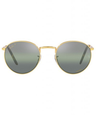 Unisex Polarized Sunglasses RB3637 NEW ROUND 47 Legend Gold-Tone $74.40 Unisex