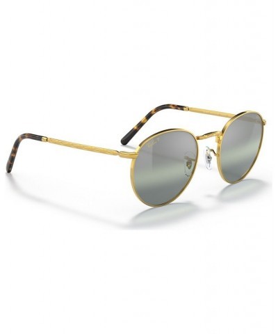 Unisex Polarized Sunglasses RB3637 NEW ROUND 47 Legend Gold-Tone $74.40 Unisex