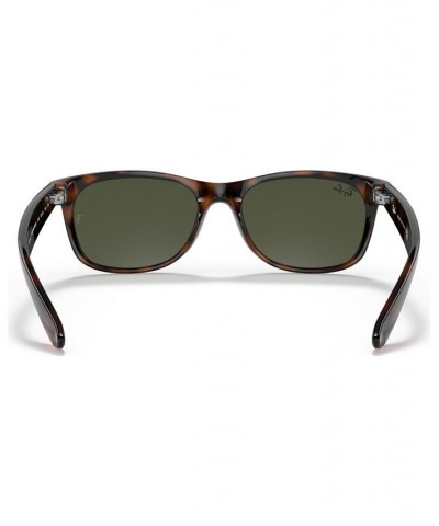 Sunglasses RB2132 NEW WAYFARER COLOR MIX BLACK CLEAR/GREEN $18.12 Unisex