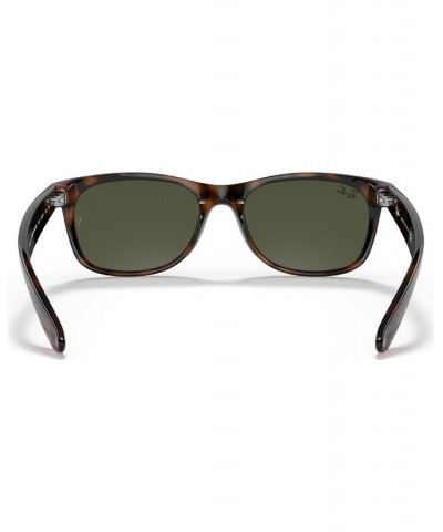 Sunglasses RB2132 NEW WAYFARER COLOR MIX BLACK CLEAR/GREEN $18.12 Unisex