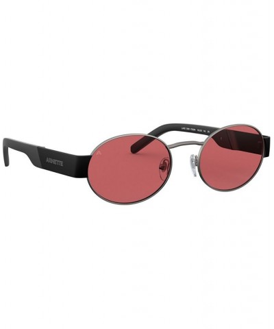 Men's Sunglasses BRUSHED GUNMETAL/PINK $5.25 Mens