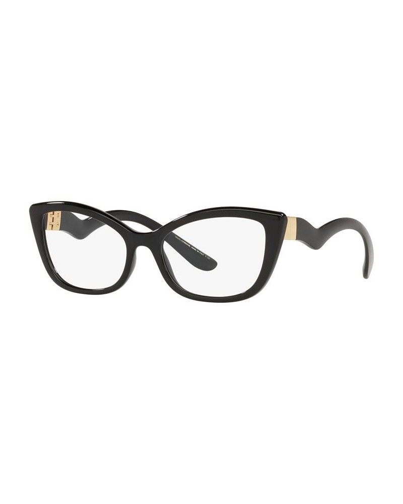 DG5078 Women's Cat Eye Eyeglasses Black $27.40 Womens