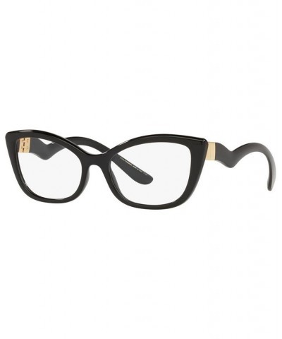 DG5078 Women's Cat Eye Eyeglasses Black $27.40 Womens