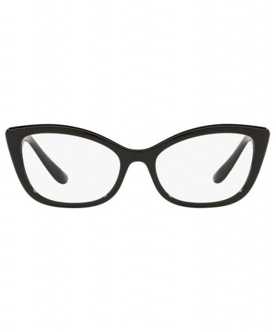 DG5078 Women's Cat Eye Eyeglasses Black $27.40 Womens