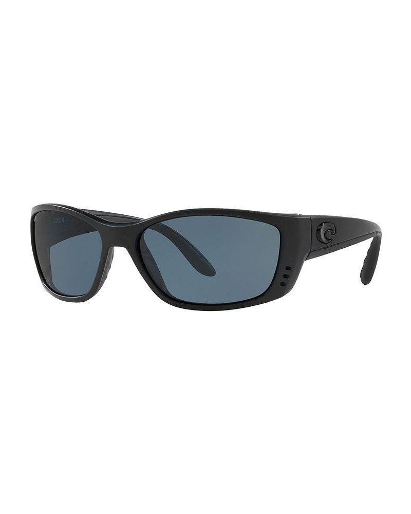 Polarized Sunglasses FISCH POLARIZED 64 BLACK/GREY $38.60 Unisex