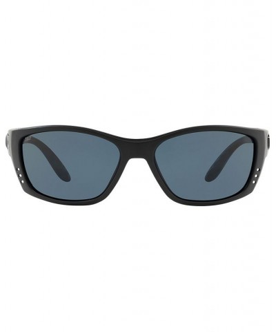 Polarized Sunglasses FISCH POLARIZED 64 BLACK/GREY $38.60 Unisex