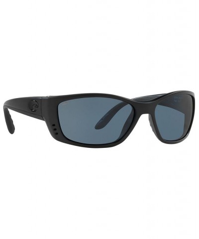 Polarized Sunglasses FISCH POLARIZED 64 BLACK/GREY $38.60 Unisex