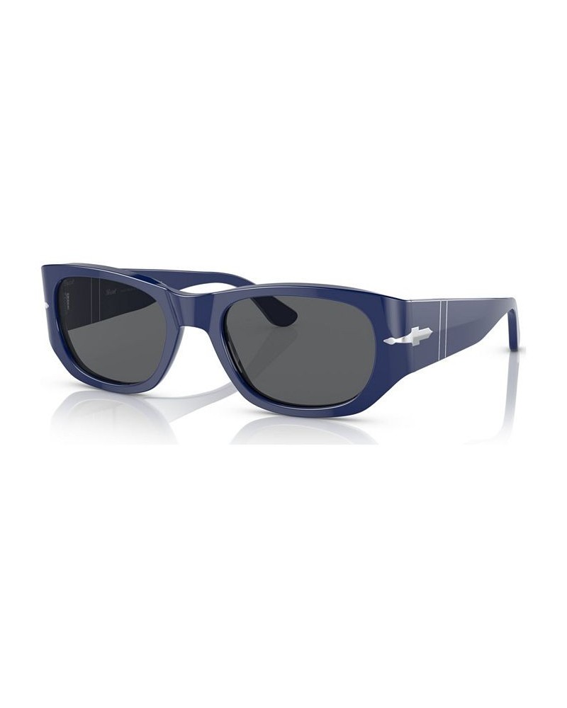 Unisex Sunglasses PO3307S52-X Blue $97.15 Unisex