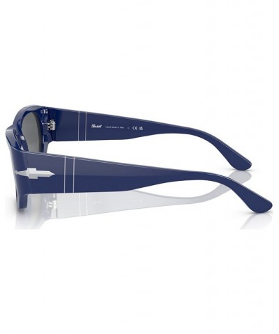 Unisex Sunglasses PO3307S52-X Blue $97.15 Unisex