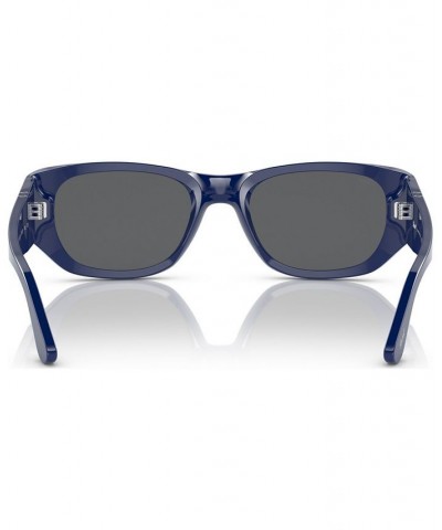 Unisex Sunglasses PO3307S52-X Blue $97.15 Unisex