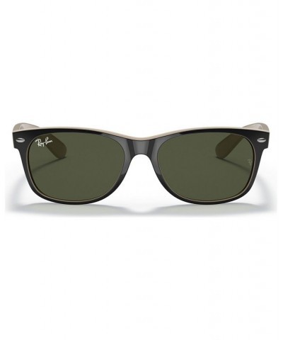 Sunglasses RB2132 NEW WAYFARER COLOR MIX Black/Green $42.28 Unisex