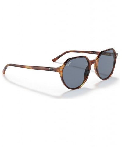 THALIA Sunglasses RB2195 53 STRIPED HAVANA/BLUE $17.93 Unisex