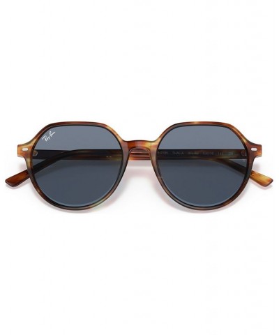 THALIA Sunglasses RB2195 53 STRIPED HAVANA/BLUE $17.93 Unisex