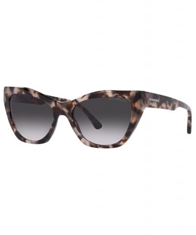 Women's Sunglasses EA4176 54 Shiny Black $24.08 Womens