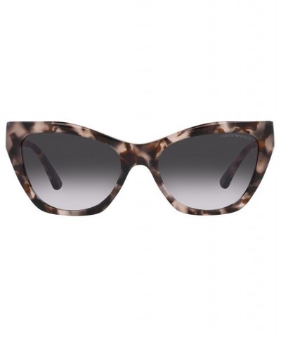 Women's Sunglasses EA4176 54 Shiny Black $24.08 Womens