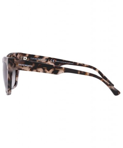 Women's Sunglasses EA4176 54 Shiny Black $24.08 Womens