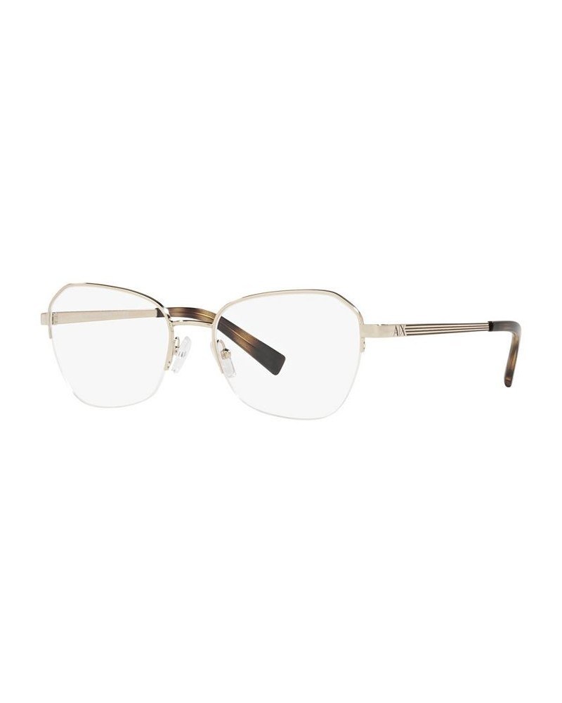Women's Cat Eye Eyeglasses AX1045 Rose Gold-Tone $17.81 Womens