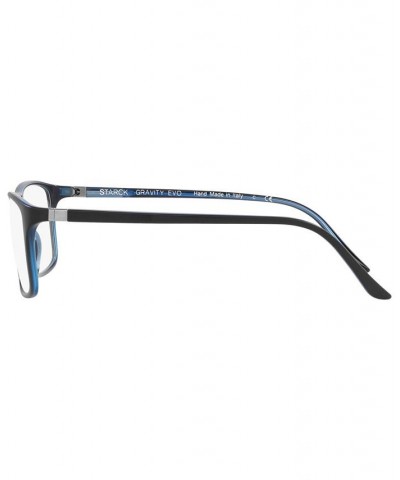 SH1043X Men's Square Eyeglasses Black/Blue $44.21 Mens