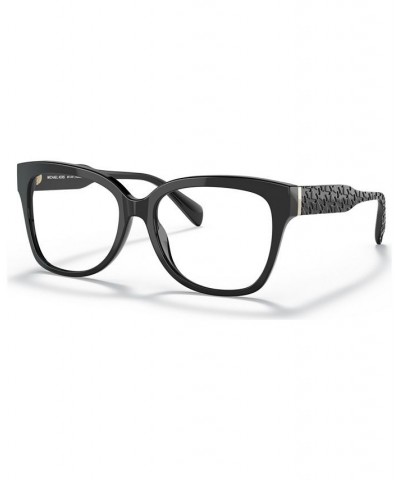 Women's Square Eyeglasses MK409154-O Black $44.82 Womens