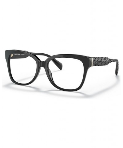 Women's Square Eyeglasses MK409154-O Black $44.82 Womens