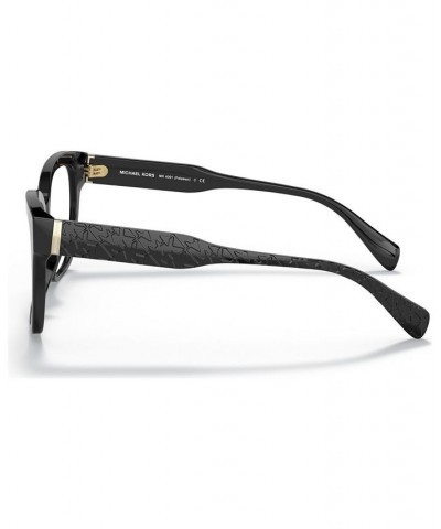 Women's Square Eyeglasses MK409154-O Black $44.82 Womens