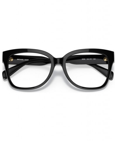 Women's Square Eyeglasses MK409154-O Black $44.82 Womens