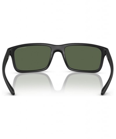 Men's Polarized Sunglasses AN432257-P 57 Matte Black $15.30 Mens