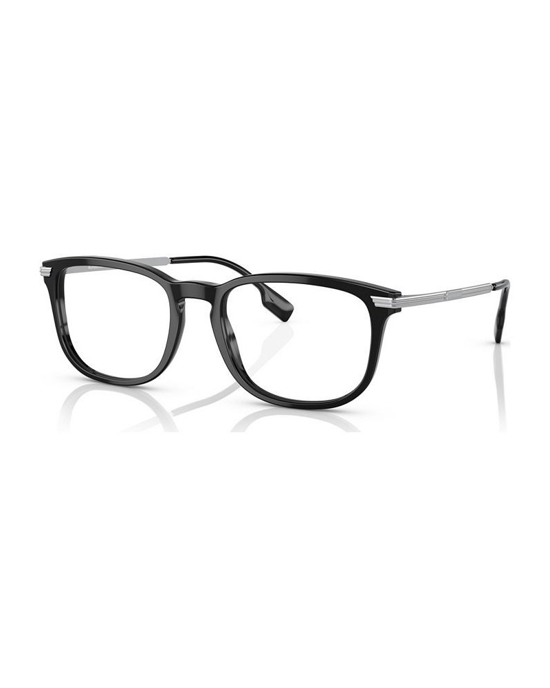 Men's Rectangle Eyeglasses BE236954-O Black $64.46 Mens