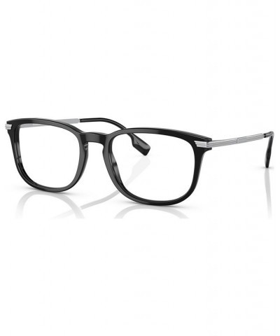 Men's Rectangle Eyeglasses BE236954-O Black $64.46 Mens