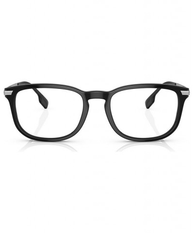 Men's Rectangle Eyeglasses BE236954-O Black $64.46 Mens