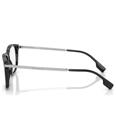 Men's Rectangle Eyeglasses BE236954-O Black $64.46 Mens