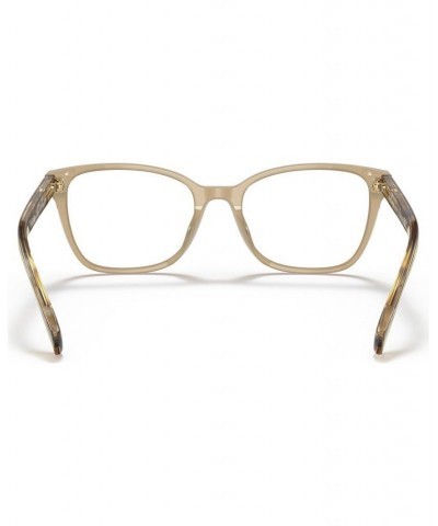 Women's Pillow Eyeglasses RA7137U Shiny Opal Beige $12.70 Womens