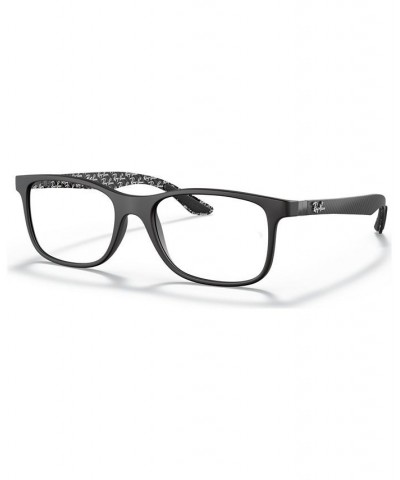 RX8903 Men's Square Eyeglasses Matte Blac $50.40 Mens