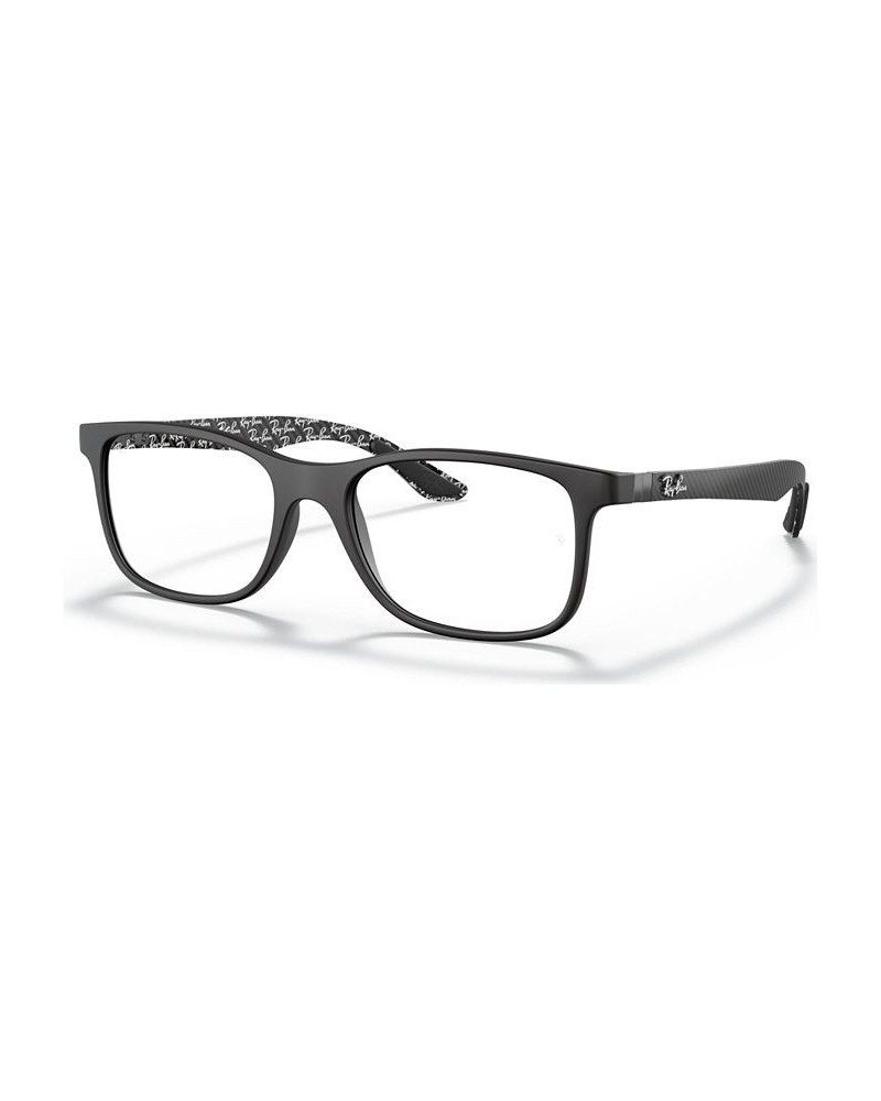 RX8903 Men's Square Eyeglasses Matte Blac $50.40 Mens