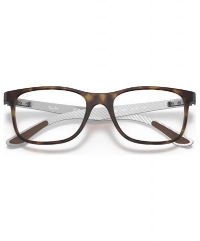 RX8903 Men's Square Eyeglasses Matte Blac $50.40 Mens