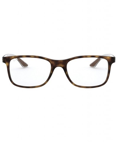 RX8903 Men's Square Eyeglasses Matte Blac $50.40 Mens