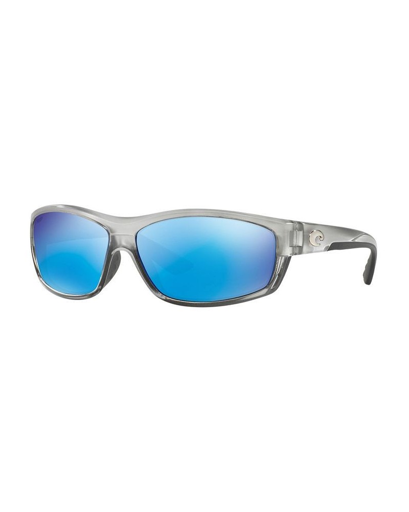 Polarized Sunglasses SALTBREAK 65P SILVER/BLUE MIR POL $60.06 Unisex