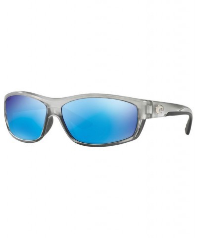 Polarized Sunglasses SALTBREAK 65P SILVER/BLUE MIR POL $60.06 Unisex