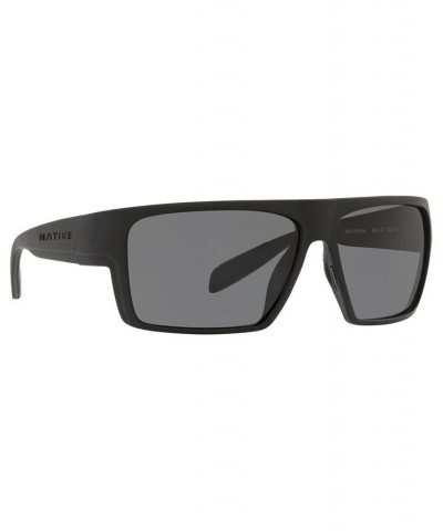 Native Men's Polarized Sunglasses XD9010 62 BLACK/LIME GREEN/BLACK/GREY $9.44 Mens