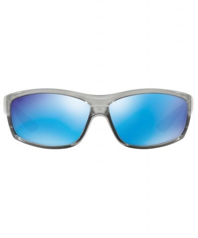 Polarized Sunglasses SALTBREAK 65P SILVER/BLUE MIR POL $60.06 Unisex