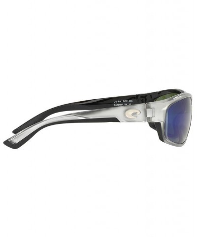 Polarized Sunglasses SALTBREAK 65P SILVER/BLUE MIR POL $60.06 Unisex