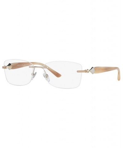 BV2190B Women's Rectangle Eyeglasses Brown $93.06 Womens