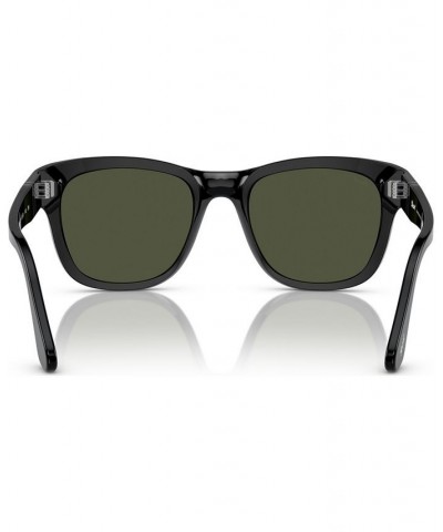 Unisex Sunglasses 0PO3313S953152W 52 Black $61.40 Unisex