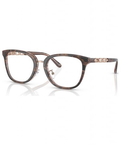 Women's Square Eyeglasses MK409952-O Pink Tortoise $21.34 Womens