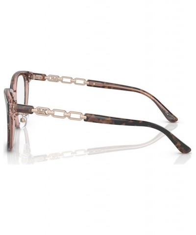 Women's Square Eyeglasses MK409952-O Pink Tortoise $21.34 Womens