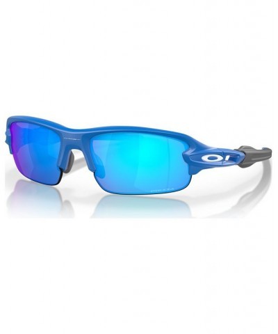 Kids Flak XXS (Youth Fit) Sunglasses OJ9008-1058 Matte Primary Blue $28.80 Kids