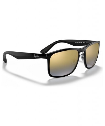 Polarized Sunglasses RB4264 58 BLACK/BLUE MIR GOLD GRADIENT POLAR $45.41 Unisex