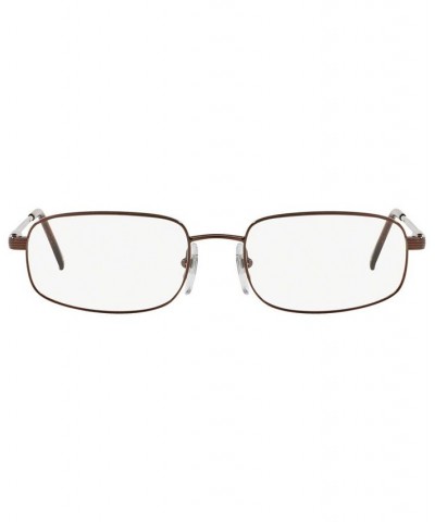 SF2115 Men's Rectangle Eyeglasses Copper $35.62 Mens