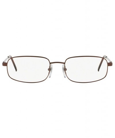 SF2115 Men's Rectangle Eyeglasses Copper $35.62 Mens