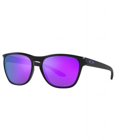 Men's Manorburn Sunglasses OO9479 56 MATTE BLACK/PRIZM VIOLET $17.28 Mens